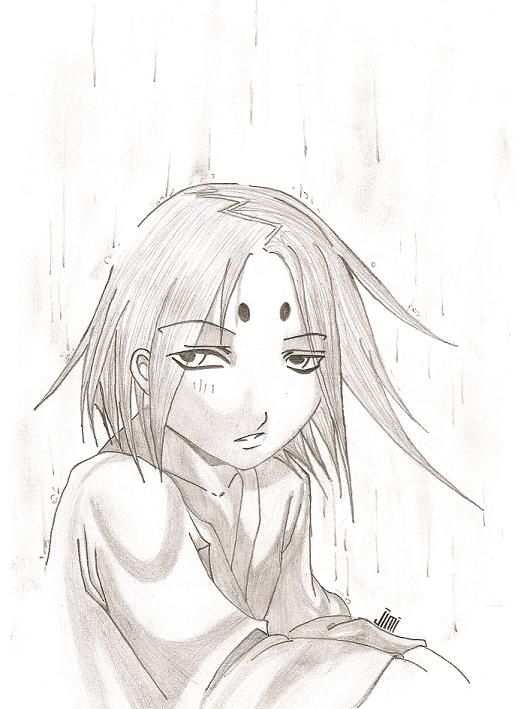 Small Kimimaro and rain . . . FA by jimiimi